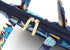 Forest Series Blue Pattern Waterproof Laptop Shoulder Messenger Bag for 15 Inch 15.6 Inch Laptop