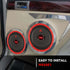 MX65E1 Loudspeaker, 6.5 Inch Midrange 400 Watts, Premium Quality Audio Door Speakers for Car or Truck