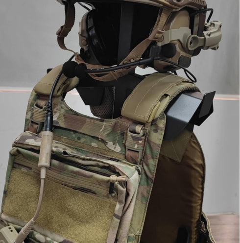 U-174 Ptt Adapter Cable for Military/NATO Version Ptt/Tactical Headset Compatible with Civilian Ptt Adapter