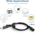 VWEICYY 2 1 2 2.1 5.5MM PCS to Way DC Power Splitter, DC Splitter, * Power Splitter for CCTV Security Camera LED Strips
