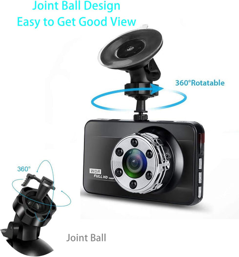 Dash Cam Mount for CHORTAU/OldShark/NIUTA/Apexcam, Suction Cup Mount, Easy to Install, 2 Pcs