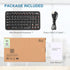Rii Mini Bluetooth Keyboard, Portable Wireless Backlit Keyboard, Rechargeable for Smart TV/Android TV