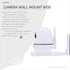 Screwless Wall Mount Small Shelf for Baby Monitors and Security Cameras, Easy Install, No Mess Shelves