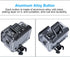 Waterproof Case for DJI OSMO Action Camera, Protective Shell with Anti Fog Inserts for Underwater Diving Photography