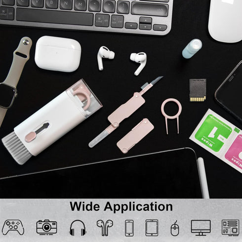 anngrowy Cleaner Kit for Airpod Bluetooth Earphones, Electronic Cleaning Kit for Laptop, iPhone, and Headset