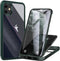 UBUNU for iPhone 12/iPhone 12 Pro Case with Screen Protector, Built-in Tempered Glass, 2024 Upgraded Dual Layer Clear