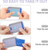 HiWe for MagSafe Wallet, Magnetic Card Holder for iPhone 15/14/13/12 Series, Minimalist Leather Wallet, RFID Blocking