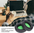 Razer Kraken 7.1 V2 Pro Headphone Ear Pads - Soft Leather Replacement Cushions (Green) for Ultimate Comfort.