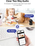 Hugolog 2K 3MP Indoor Pan/Tilt Security Camera, Auto-Focus, Ideal for Baby Monitor/Pet Camera/Home Security, Starlight