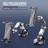 KZSAORN 4.7-13" (X257) Tablet Holder for Car, Dashboard Tablet Stand with Number Plate, Heavy Duty Windshield Phone