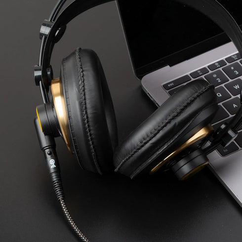 Premium Braided 3.5mm to Mini XLR Headphone Cable 4 ft, Compatible with Beyerdynamic DT 1770 Pro, DT 1990 Pro, AKG