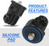 Aluminum Camera Tripod Mount Adapter with 1/4"-20 Adapter Screw for Insta 360 X4 X3 X2 X, DJI Pocket 2, Go Pro