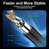 8 3 40Gbps 2000Mhz RJ45 3FT Cat Ethernet Cable ft Black, Multiple Size Options, Heavy Duty High Speed Shielded