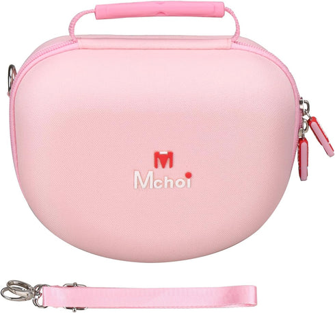 Mchoi Hard Case for Riwbox CT-7 Pink/Jack CT-7S Cat Green/iClever IC-HS01 Bluetooth Over-Ear Headphones, Protective Case