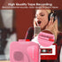 Walkman Cassette Player AM/FM Radio, Portable Tape Player with Built-in Speakers, Manual Record - Pink