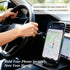 Brvlsoc 360 Rotatable Car Phone Mount with Three-Point Dashboard Support Washable Adhesive Holder for Smartphones & GPS