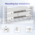 Universal Adjustable Rack Mount Kit for 19 Inch Rack Ears - Compatible with HP/ProCurve/Aruba/HPE