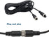 17FT / 5m Backup Camera Cable, 4-pin Aviation Video Extension Cable for Car Video System