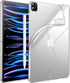 JETech Case for iPad Pro 11-Inch 2022/2021/2020 Model (4th/3rd/2nd Generation), Soft TPU Transparent