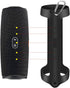 Silicone Case Cover for JBL Charge 4 Portable Waterproof Speaker, Soft Skin with Strap, Black