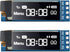 Frienda 2 Pieces I2C OLED Display Module, 0.91 Inch I2C OLED Screen