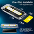 JETech Full Coverage Screen Protector for iPhone 15 Plus 6.7-Inch, Easy Installation with One-Step Alignment Tray,