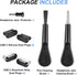 USB C Dust Plug Cover, 4pcs Port Cleaner Cap with Cleaning Kits for iPhone 15 Series and All Type C Devices