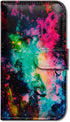 Colorful Universe Sky Leather Flip Case for Galaxy A32 5G, Wallet Cover with Card Slot Holder and Kickstand