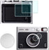 Fujifilm Instax Mini Evo Camera Lens Cap + Screen Protector Cover, LCD + Lens PET Film + Aluminum Mini Fuji Evo Lens Cap