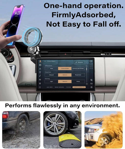 AbeeyGeomarn 2023 2024 2025 13.1 Inch 360 Car Phone Holder for Land Rover Range Rover/Range Rover Sport Accessories