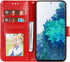 Galaxy S20 FE 5G Case, Flip Premium Wallet Phone Case, PU Leather Mandala Embossed Shockproof Cover with Kickstand