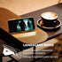 CLCKR Universal Grip Stand and Phone Wallet, Adhesive 3 Card Holder with Finger Grip, Compatible with iPhone, Samsung,