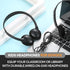 12 Pack Set 3.5mm 12 Pack) Classroom Headphones Bulk Class for School Students Kids and Adult -Sturdy Wired Plug