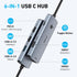 imokin HDMI,3 Docking Station USB C to Dual HDMI Adapter USBC Hub DualHDMI Monitors for Windows,USB C Adapter with Dual