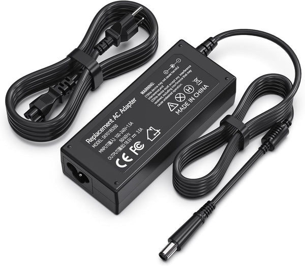 ROLADA 65W Laptop Charger for HP Elitebook Folio 9470m 9480m, Pavilion DV7 DV6 DV5 G6 G7, Power Supply Cord