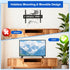 Toyvian 32-55 Inch Set Universal Tv Mount Stand with Brackets for Tvs Tabletop Holder with Non-Slip Base Easy