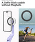 Spigen S571W MagSafe Selfie Stick Tripod Stand with Bluetooth Remote Control, 24" Extendable for iPhone 16/15/14/13