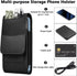 Samsung, Motorola, iPhone 15 Phone Holster - Large Nylon Belt Holster for EDC, Tactical Cases, Work, Hiking, Camping.