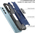 Galaxy A25 5G Case, Military Grade Built-in Kickstand with Holster Armor Heavy Duty Shockproof Cover for Samsung Galaxy