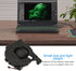 Laptop CPU Cooling Fan, 4Pin Power Connector Fast Cooling Gaming Laptop Cooler, Low Noise Aluminium Alloy GPU Cooling Fan for 15 CX 15 CX0060TX TPN C133 (CPU GPU Cooling Fan)