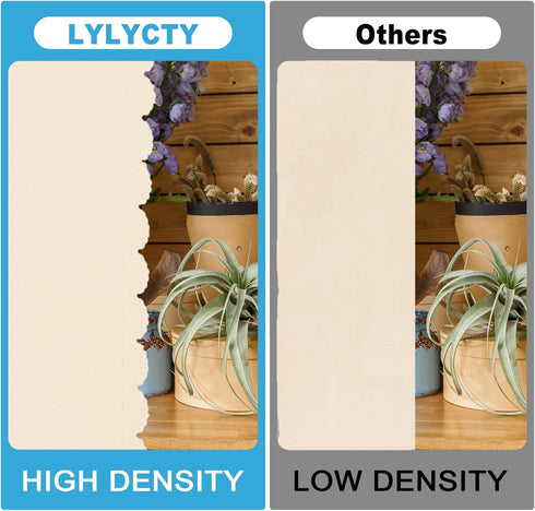 LYLYCTY 6X9 Cream Backdrop for Photoshoot Professional Photo Backdrop Background Curtain for Product Photography