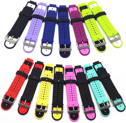 Soft Silicone Replacement Watch Band - for Garmin Forerunner 230/235/220/620/630/735 Smart Watch