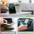 4 uxcell Pcs Magnetic Adapter Ring, Universal Magnetic Wireless Charger Conversion Kit Sparkle Magnetic Metal Ring