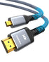 Highwings 4K Micro HDMI to HDMI Cable 10 FT, 4K@60Hz, Micro HDMI