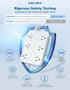 Surge Protector Power Strip - 6 Outlets, 3 USB-A, 1 USB-C, 1050J, 6FT Flat Plug Extension Cord, ETL Certified