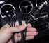 Bling Car Charger Accessories Set, Rhinestone Dual USB Car Chargers + Bling 3 in 1 Charging Cable for Girls