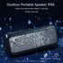 Solar Bluetooth Speaker Portable, 5000mAh Wireless Speaker, IPX6 Waterproof, Bluetooth 5.3, 50H Play Time