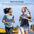True Open Ear Headphones, Bluetooth 5.3 Sports Headphones with Smart Digital Display, 36H Playtime