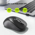 seenda Wireless Mouse, Bluetooth Mouse for Laptop - Dual Mode (Bluetooth + 2.4G USB) Compatible with MacBook and Windows