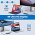 HOPDAY 10 1 4K 100W,USB 3.0 5Gbps,SD/TF USB C Hub - in Multiport USB C Adapter with HDMI, USB C Docking Station, PD